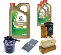 DENCKERMANN Controllo Set 8L CASTROL EDGE 5W-30 C3 Per Mercedes-Benz SLK 250
