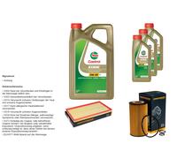 DENCKERMANN Controllo Set 8L CASTROL EDGE 5W-30 C3 Per Mercedes-Benz Vito