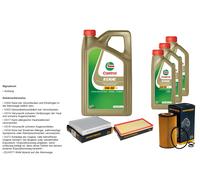 DENCKERMANN Controllo set 8L CASTROL EDGE 5W-30 C3 per Mercedes-Benz Vito