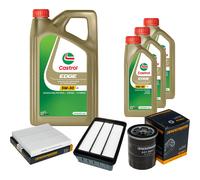 DENCKERMANN Controllo Set 8L CASTROL EDGE 5W-30 C3 Per Mitsubishi ASX 2.0I