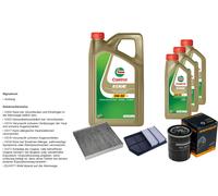 Denckermann Controllo Set 8L castrol edge 5W-30 C3 per . Mitsubishi Eclipse