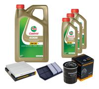 DENCKERMANN Controllo Set 8L CASTROL EDGE 5W-30 C3 Per Mitsubishi Eclipse