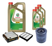 DENCKERMANN Controllo Set 8L CASTROL EDGE 5W-30 C3 Per Mitsubishi L