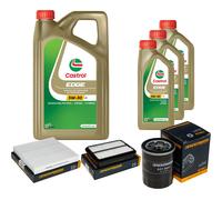 DENCKERMANN Controllo Set 8L CASTROL EDGE 5W-30 C3 Per Mitsubishi Outlander