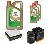 DENCKERMANN Controllo Set 8L CASTROL EDGE 5W-30 C3 Per Mitsubishi Outlander