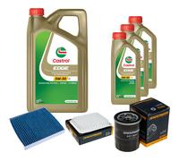 DENCKERMANN Controllo Set 8L CASTROL EDGE 5W-30 C3 Per Mitsubishi Outlander