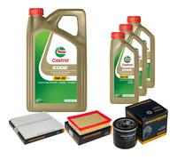 DENCKERMANN Controllo Set 8L CASTROL EDGE 5W-30 C3 Per Nissan Pathfinder III