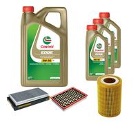 DENCKERMANN Controllo Set 8L CASTROL EDGE 5W-30 C3 Per Opel Vectra C Caravan