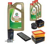 DENCKERMANN Controllo Set 8L CASTROL EDGE 5W-30 C3 Per Renault Espace IV 2.0