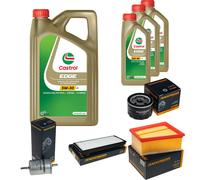 DENCKERMANN Controllo Set 8L CASTROL EDGE 5W-30 C3 Per Renault Espace IV 2.0