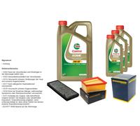 Denckermann Controllo Set 8L castrol edge 5W-30 C3 per Renault Espace IV)