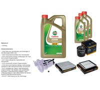 DENCKERMANN Controllo set 8L CASTROL EDGE 5W-30 C3 per Subaru Legacy (IV)