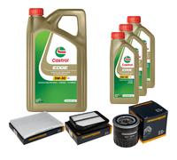 DENCKERMANN Controllo Set 8L CASTROL EDGE 5W-30 C3 Per Suzuki Grand Vitara