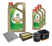 DENCKERMANN Controllo Set 8L CASTROL EDGE 5W-30 C3 Per Toyota Hilux VIII