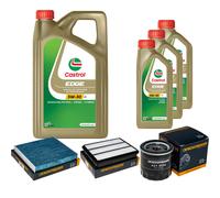 DENCKERMANN Controllo Set 8L CASTROL EDGE 5W-30 C3 Per Toyota Land Cruiser
