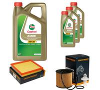 DENCKERMANN Controllo Set 8L CASTROL EDGE 5W-30 C3 Per Toyota RAV 4 IV 2.5