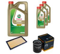 DENCKERMANN Controllo Set 8L CASTROL EDGE 5W-30 C3 Per Toyota RAV 4 V 2.5
