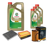 DENCKERMANN Controllo Set 8L CASTROL EDGE 5W-30 C3 Per VW Multivan V 2.0 TDI