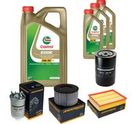 DENCKERMANN Controllo Set 8L CASTROL EDGE 5W-30 C3 Per VW Transporter IV
