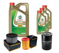 DENCKERMANN Controllo Set 8L CASTROL EDGE 5W-30 C3 Per VW Transporter IV
