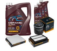 DENCKERMANN Controllo Set 8L MANNOL Ceramic 5W-40 Per KIA Optima Sportswagon