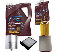 DENCKERMANN Controllo Set 8L MANNOL Ceramic 5W-40 Per Land Rover Freelander