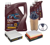 DENCKERMANN Controllo Set 8L MANNOL Ceramic 5W-40 Per MINI Mini One BMW 2