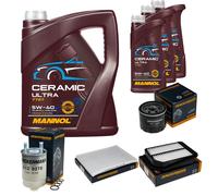 DENCKERMANN Controllo Set 8L MANNOL Ceramic 5W-40 Per Suzuki Grand Vitara II