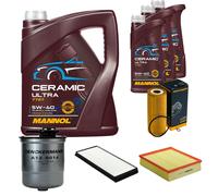 DENCKERMANN Controllo Set 8L MANNOL Ceramic 5W-40 Per VW LT 28-46 II Kasten