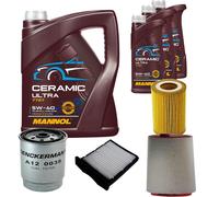 Denckermann Controllo Set 8L mannol Ceramica 5W-40 per Land Rover