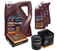 Denckermann Controllo Set 8L mannol Ceramica 5W-40 per Opel Insegne