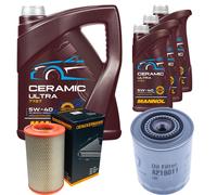 Denckermann Controllo Set 8L mannol Ceramica 5W-40 per Peugeot Boxer Cassette