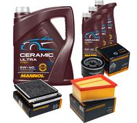 Denckermann Controllo Set 8L mannol Ceramica 5W-40 per Renault Espace III 2.0