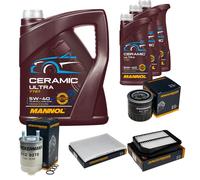 Denckermann Controllo Set 8L mannol Ceramica 5W-40 per Suzuki Gran Vitara