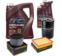 Denckermann Controllo Set 8L mannol Ceramica 5W-40 per VW Transporter IV Bus Di
