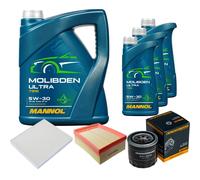 DENCKERMANN Controllo Set 8L MANNOL MOLIBDEN ULTRA 5W-30 Per KIA Magentis