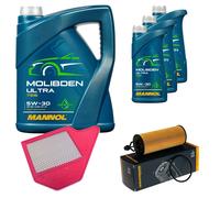 Denckermann Controllo Set 8L mannol Molibden Ultra 5W-30 per Lancia Voyager