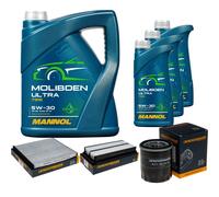 Denckermann Controllo Set 8L mannol Molibden Ultra 5W-30 per Toyota Rav 4 I