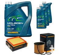 DENCKERMANN Controllo Set 8L MANNOL MOLIBDEN ULTRA 5W-30 Per Toyota RAV 4 IV