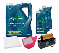 DENCKERMANN Controllo Set 8L MANNOL MOLIBDENO ULTRA 5W-30 Per Lancia Voyager