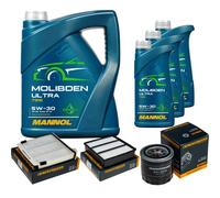 DENCKERMANN Controllo Set 8L MANNOL MOLIBDENO ULTRA 5W-30 Per Mitsubishi