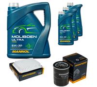 DENCKERMANN Controllo Set 8L MANNOL MOLIBDENO ULTRA 5W-30 Per Mitsubishi