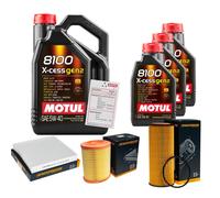 DENCKERMANN Controllo Set 8L MOTUL 8100 X-CESS 5W-40 Per Alfa Romeo 159