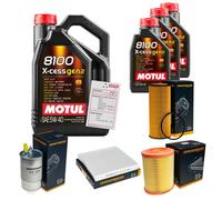 DENCKERMANN Controllo Set 8L MOTUL 8100 X-CESS 5W-40 Per Alfa Romeo 159