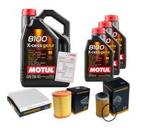 DENCKERMANN Controllo Set 8L MOTUL 8100 X-CESS 5W-40 Per Alfa Romeo Brera