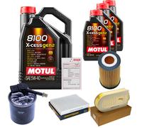 DENCKERMANN Controllo Set 8L MOTUL 8100 X-CESS 5W-40 Per Mercedes-Benz GLE