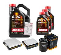 DENCKERMANN Controllo Set 8L MOTUL 8100 X-CESS 5W-40 Per Mitsubishi