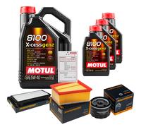 DENCKERMANN Controllo Set 8L MOTUL 8100 X-CESS 5W-40 Per Renault Espace IV
