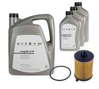 DENCKERMANN Controllo Set 8L VW 0W30 LONGLIFE III Per Audi A4 Avant A6