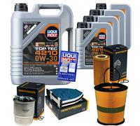 DENCKERMANN Controllo set 9 L Liqui Moly Top Tec 4210 0W-30 per Mercedes-Benz